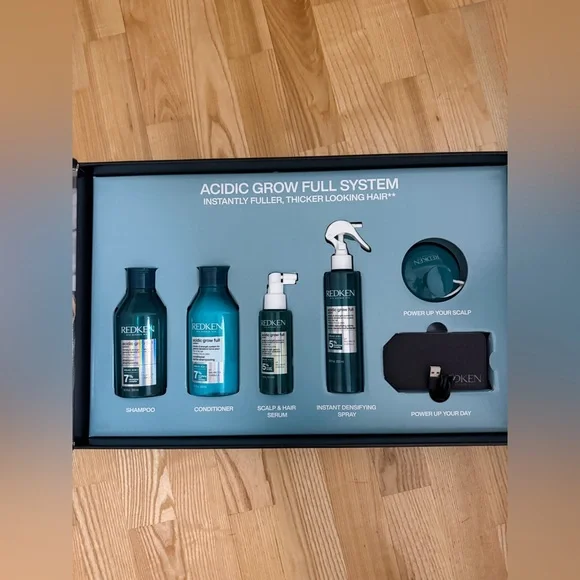 BRAND NEW NWT Redken Acidic Grow Full System Hair Set - Picture 2 of 6